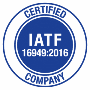 IATF 16949:2016 certificate